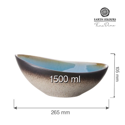 Zdjęcie do Misa owalna Lazur, 265x195 mm 2