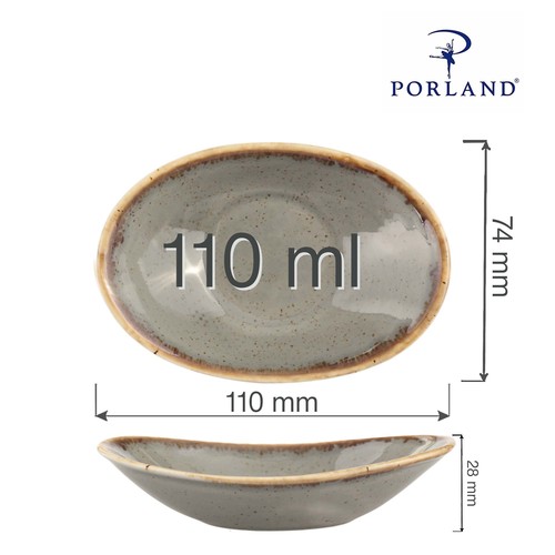 Fotografie pro Mini oválná miska Stone 110 mm 2