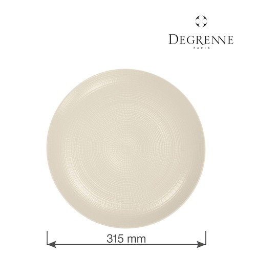 Zdjęcie do Talerz prezentacyjny Modulo Nature Kaolin, 315 mm 2