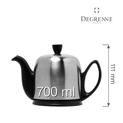 Zdjęcie do Dzbanek do herbaty z pokrywką Salam Noir Mat 0,7l 2