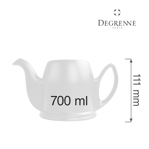 Zdjęcie do Dzbanek do herbaty Salam Blanc, 0,7l 2