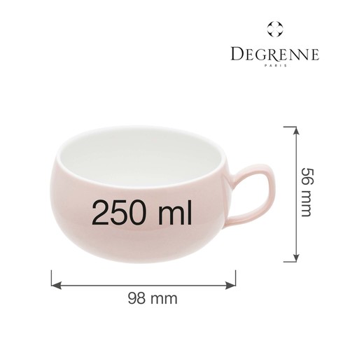 Zdjęcie do Filiżanka do kawy i herbaty Salam The Rose Poudre, 250 ml 2