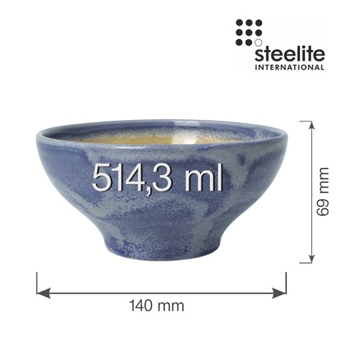 Zdjęcie do Miska stożkowa Aurora Revolution Bluestone 140 mm 2