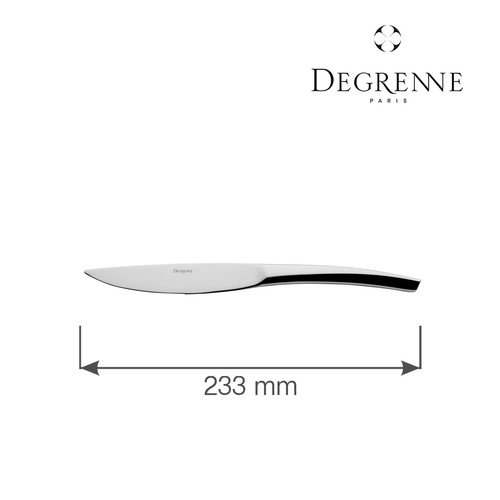 Zdjęcie do Nóż stołowy z rękojeścią ząbkowany XY Miroir, 233 mm 2