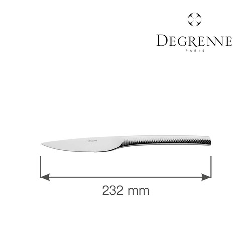 Zdjęcie do Nóż stołowy z rękojeścią ząbkowany Guest Star Miroir, 232 mm 2