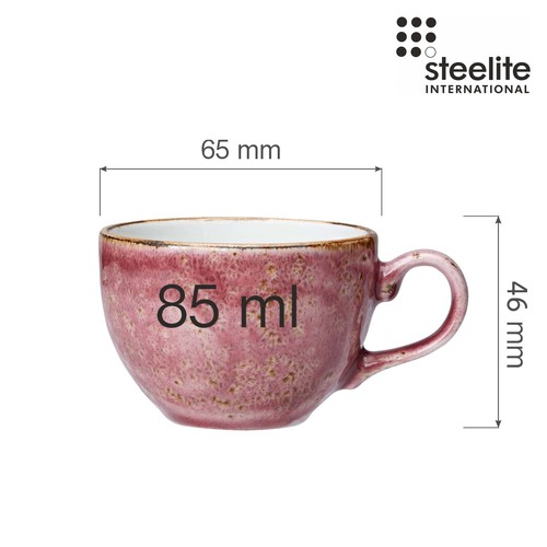 Zdjęcie do Filiżanka do espresso Empire Craft Raspberry 85 ml 2