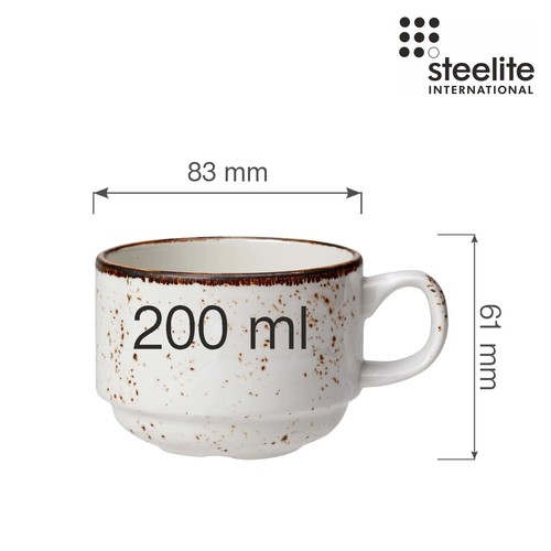 Zdjęcie do Filiżanka do kawy i herbaty Slimline Craft 200 ml 2