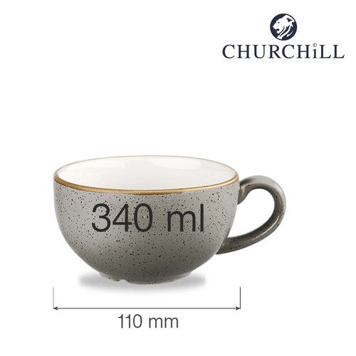 Zdjęcie do Filiżanka cappuccino Stonecast Peppercorn Grey 340 ml 2