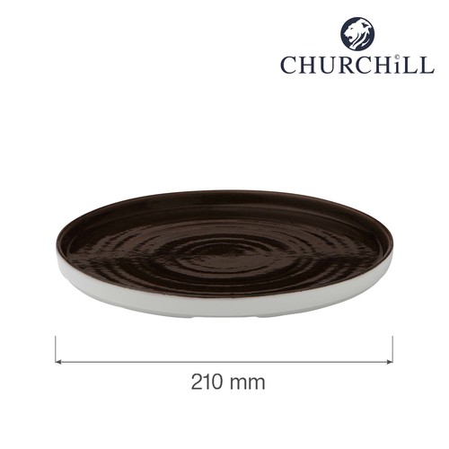 Photo for Stonecast Patina Iron Black walled plate, 210mm 2