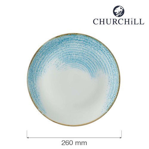 Photo for Homespun Accents Aquamarine flat plate 2