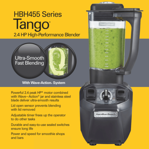Zdjęcie do Blender barmański HBH455-CE Tango® z dzbankiem z copoliestru 1.4l, Hamilton Beach Commercial 11