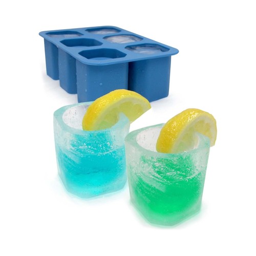 Photo for Silicone ice shot glass maker, 6 cavities, 125x190mm 2