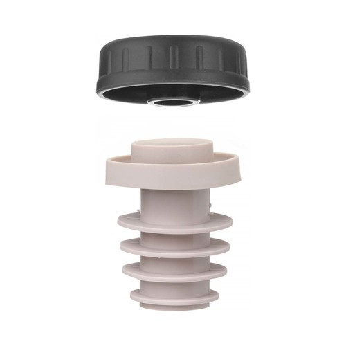 Photo for Stopper with cap – 6 pcs., Bar up, Black, 6 pcs., oxmm 2