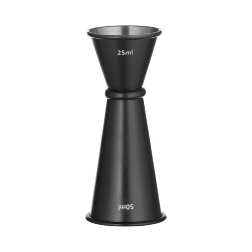 Zdjęcie do Jigger – bartendermått med ring, Bar Up, 25 ml / 50 ml, svart, ⌀45x(H)110 mm 2