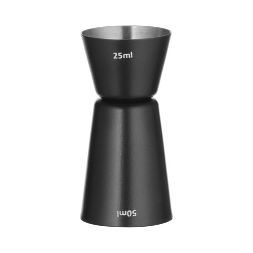 Zdjęcie do Jigger – bartendermått, Bar Up, 25 ml / 50 ml, svart, ⌀45x(H)86 mm 2