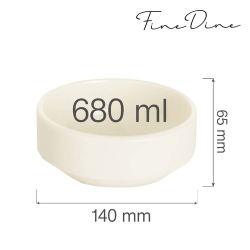Zdjęcie do Миска штабелируемая Crema 660 мл, 140 мм 2