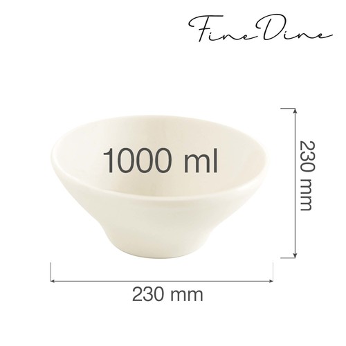 Zdjęcie do Konisk skål Crema 1000 ml, 190x75 mm 2