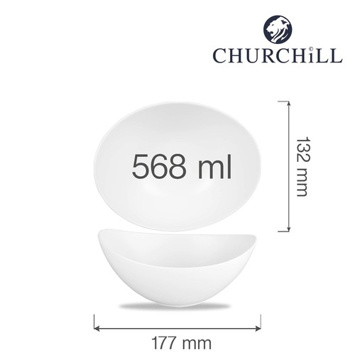 Photo for Alchemy Moonstone Buffet bowl, 177x132mm 2