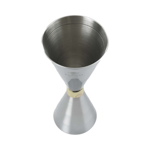Photo for Slim Style jigger, stainless w/gold band, 2 oz., Barfly 2