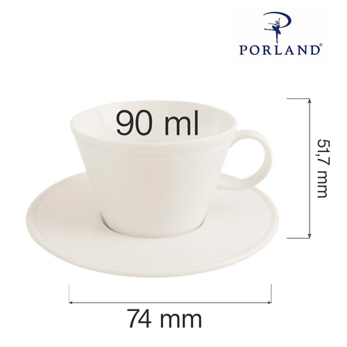 Fotografie pro Elegantní šálek na espresso Line 90 ml 2