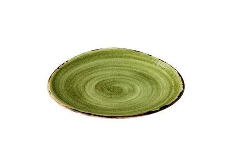 Zdjęcie do Talerz trójkątny Jersey green 210 mm 2