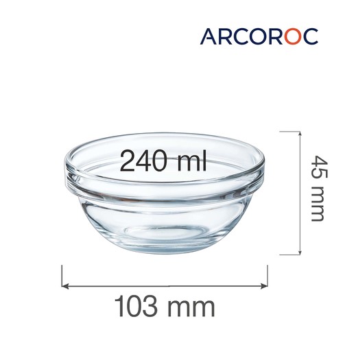 Zdjęcie do Stapelbar salladsskål 240 ml (Gammal kod: 10019) 2