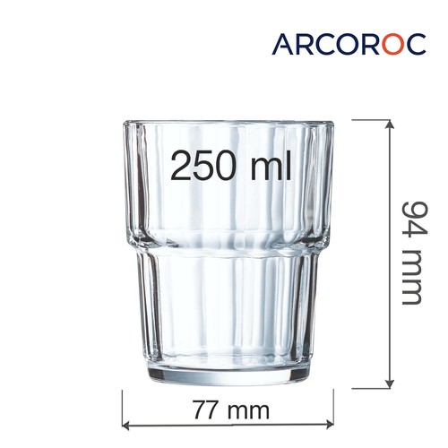 Zdjęcie do Lågt glas Norvege 250 ml (Gammal kod: 61697) 2