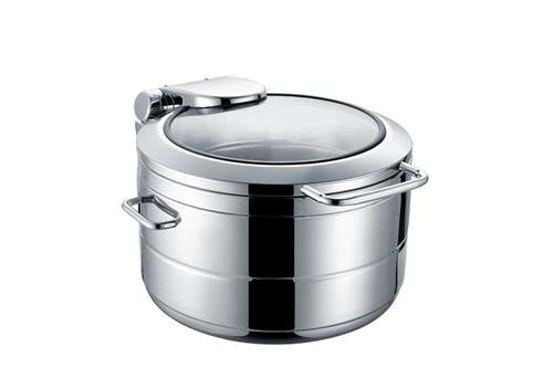 Zdjęcie do Głęboki podgrzewacz indukcyjny ze szklaną pokrywą De Luxe, 9l 2