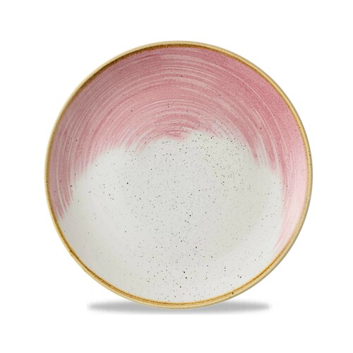 Photo for Stonecast Accents Petal Pink coupe plate, 260 mm 2