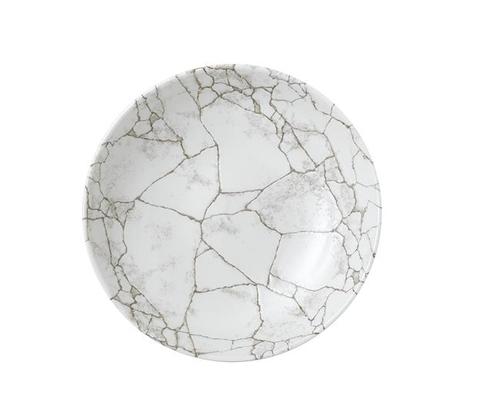 Photo for Studio Prints Kintsugi Agate Grey coupe bowl, 248mm 2