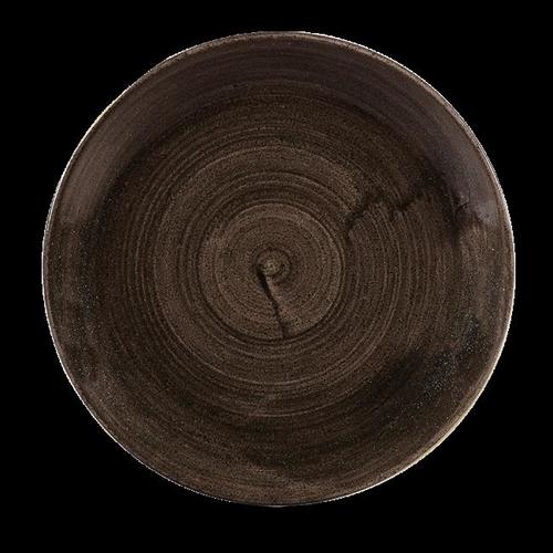 Photo for Stonecast Patina Iron Black coupe plate, 217mm 2