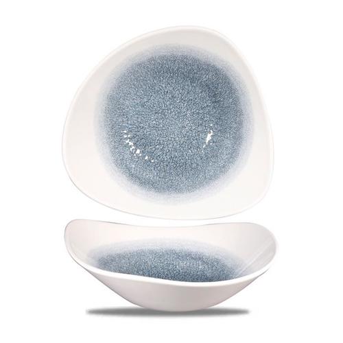 Zdjęcie do Miska trójkątna Raku Topaz Blue 600 ml 2