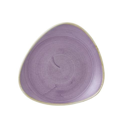 Photo for Stonecast Lavender triangular plate, 229mm 2