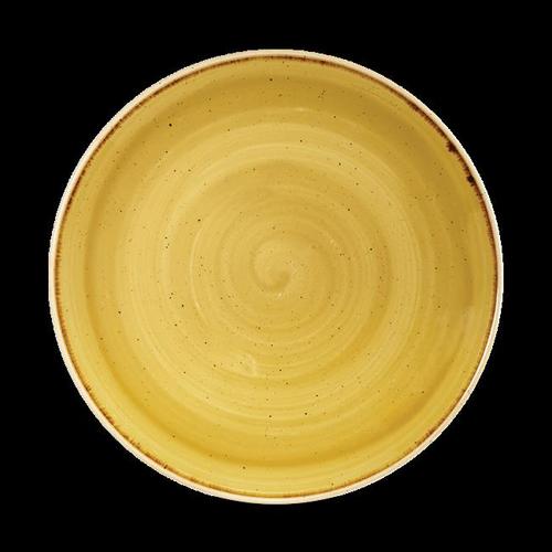 Photo for Stonecast Mustard coupe plate, 217mm 2