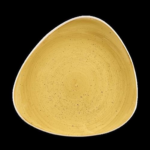 Photo for Stonecast Mustard triangular plate, 229mm 2