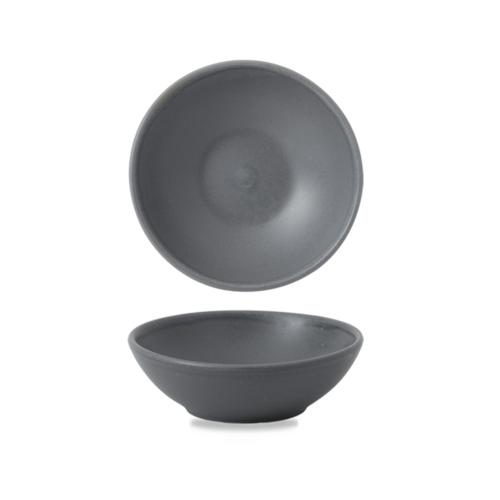 Photo for Seattle Grey Contour Shallow bowl, 116x40mm 2