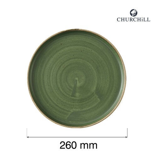 Zdjęcie do Talerz płytki z rantem Stonecast Sorrel Green, 260mm 2