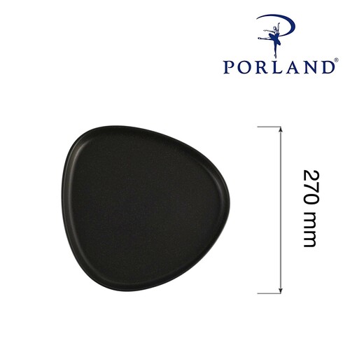 Zdjęcie do Talerz trójkątny Coal, 270mm 2