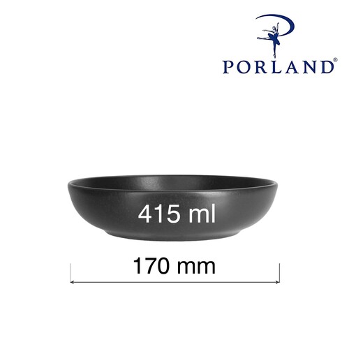 Zdjęcie do Miska płytka Coal, 170mm 2