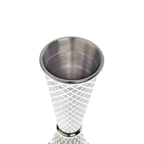 Photo for Diamond Lettice Japanese style jigger, stainless steel, 30/60ml 2