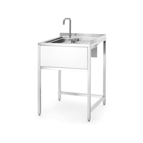 Zdjęcie do Hörnbord Oxygen Hybrid med dold diskho och diskställ för kannor, 650x650x(h)900mm 2