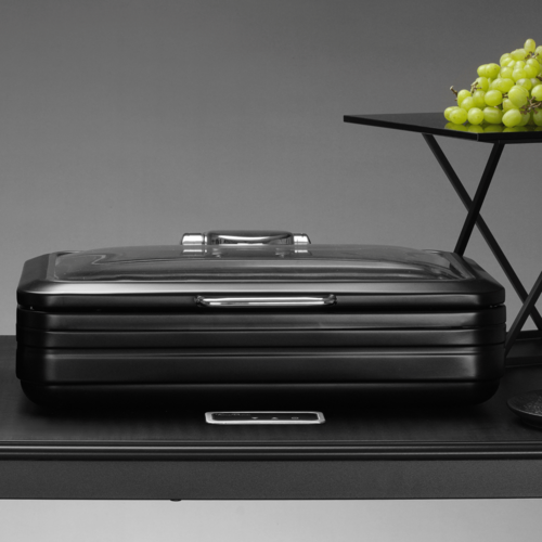 Zdjęcie do Podgrzewacz indukcyjny ze szklaną pokrywą De Luxe Black, GN 1/1 2