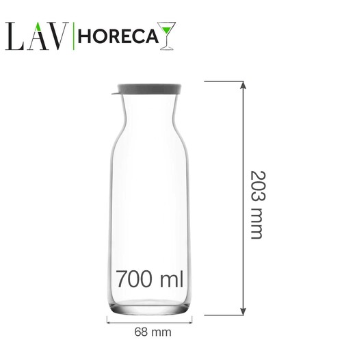 Zdjęcie do Karafka z pokrywką Chelsea 0,7l (dawniej LV-FON856 PK0002Z) 2