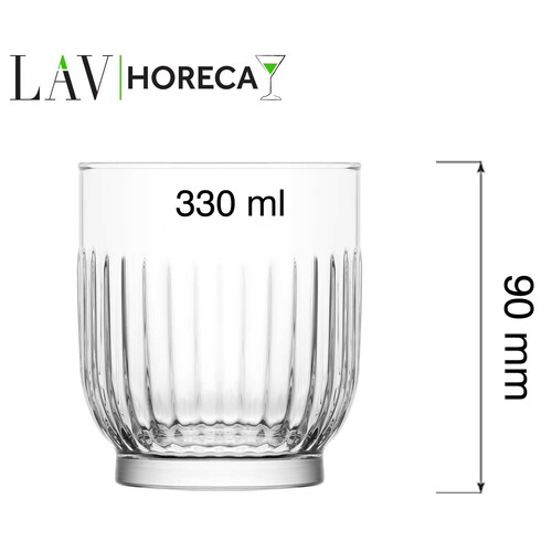 Zdjęcie do Szklanka niska Tokyo, 330ml, LAV (dawniej LV-TOK350Z) 2