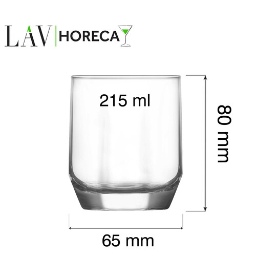 Zdjęcie do Szklanka Riga, 215ml, LAV 2