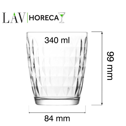 Zdjęcie do Szklanka Marbella, 340ml, LAV 2