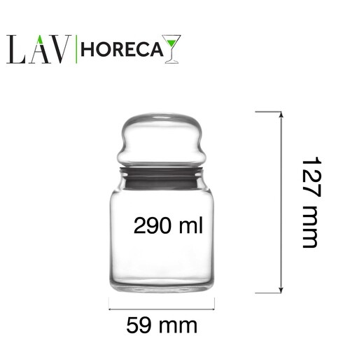 Zdjęcie do Słoik z pokrywką Phuket 290ml, LAV 2
