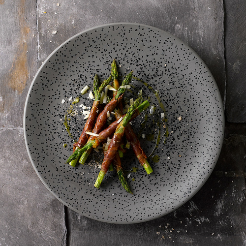 Photo for Caldera Flint Grey Shades Menu shallow plate, 210 mm 2