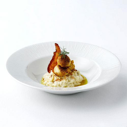 Photo for Bamboo wide rim bowl, 470ml, 280mm 2