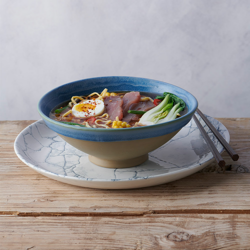 Photo for Emerge Oslo Blue footed bowl, 200mm, 1000ml 2